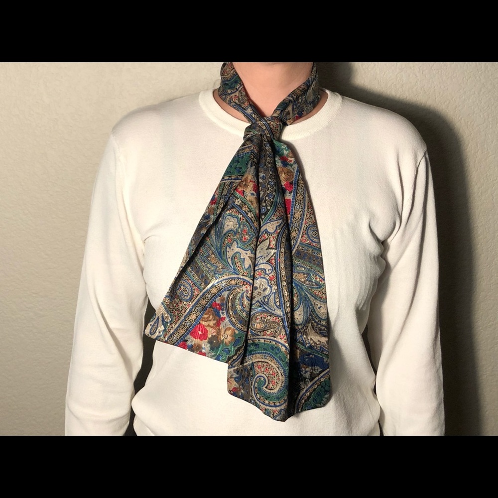 Paisley & Floral Vintage Scarf